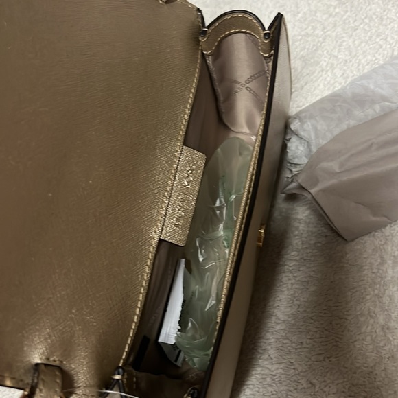 MICHAEL MICHAEL KORS Mona East West Large Leather Clutch - Picture 11 of 11